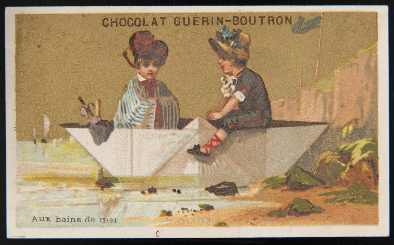 Testu & Massin ; Champenois et Compagnie carte réclame chromo Paris 1888-1889 1995.1.4319.2 Photo