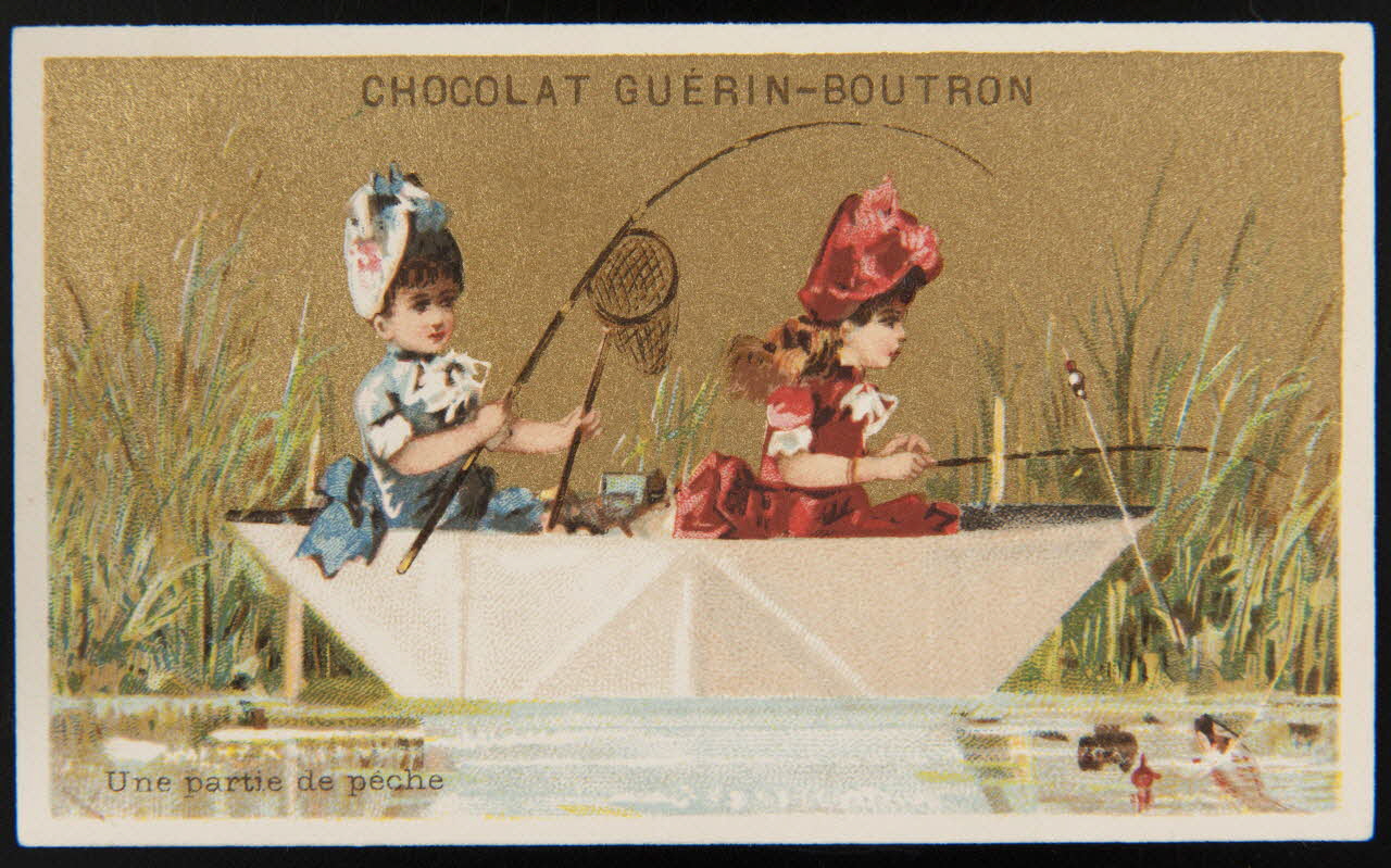 Testu & Massin ; Champenois et Compagnie carte réclame chromo Paris 1888-1889 1995.1.4319.5 Photo