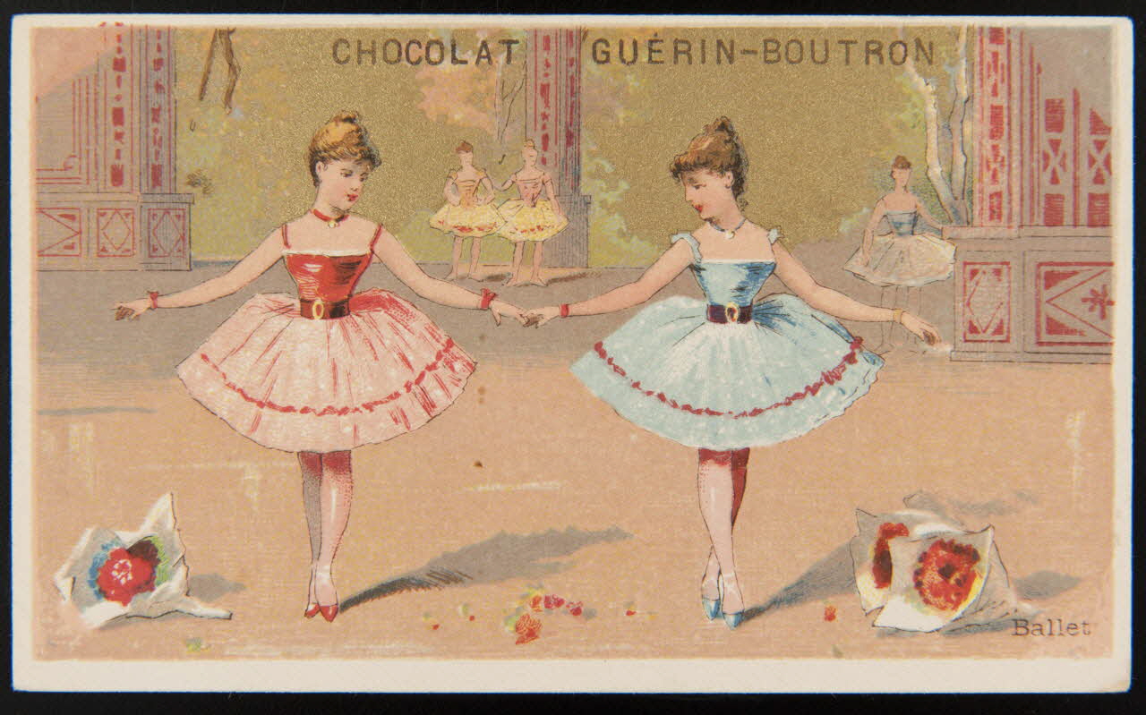 Testu & Massin ; Champenois et Compagnie carte réclame chromo Paris 1888-1889 1995.1.4320.1 Photo