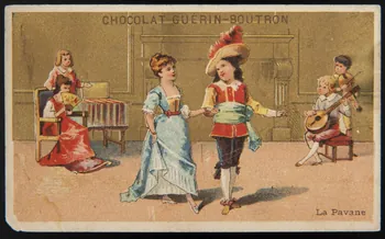 Testu & Massin ; Champenois et Compagnie carte réclame chromo Paris 1888-1889 1995.1.4320.2 Photo