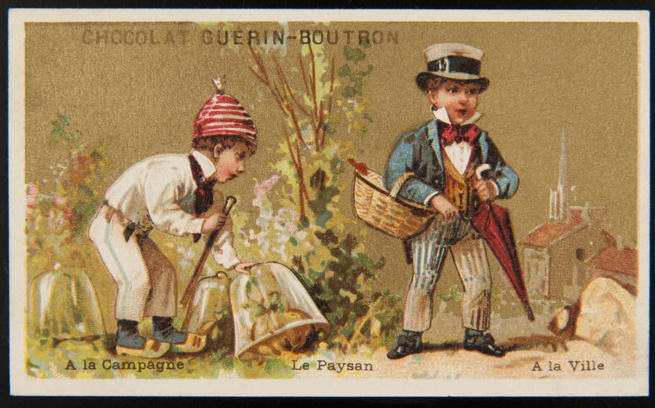 Testu & Massin ; Champenois et Compagnie carte réclame chromo Paris 1888-1889 1995.1.4321.1 Photo
