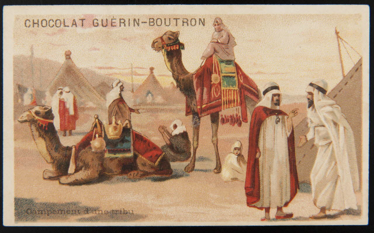 Testu & Massin ; Champenois et Compagnie carte réclame chromo Paris 1888-1889 1995.1.4322.1 Photo