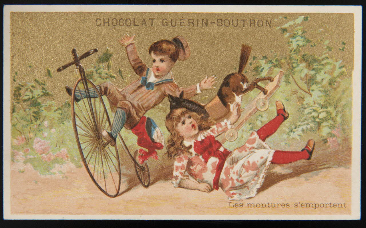 Testu & Massin ; Champenois et Compagnie carte réclame chromo Paris 1888-1889 1995.1.4324.4 Photo