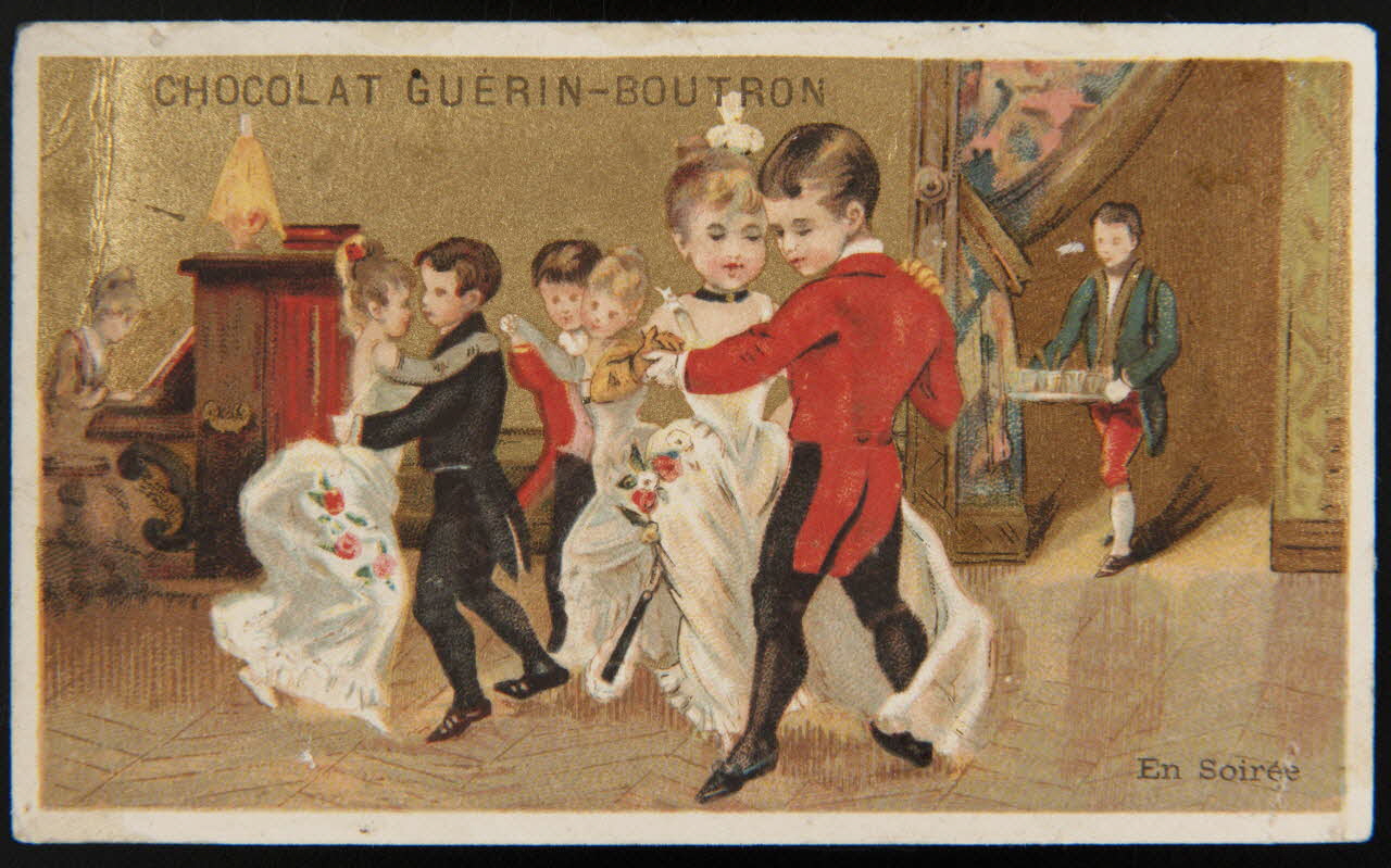 Testu & Massin ; Champenois et Compagnie carte réclame chromo Paris 1888-1889 1995.1.4325.3 Photo