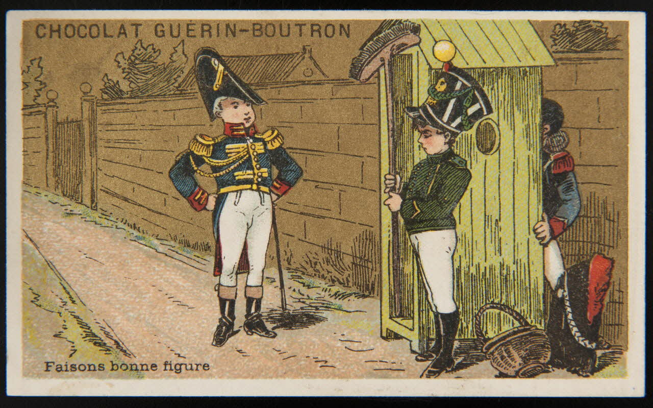 Testu & Massin ; Champenois et Compagnie carte réclame chromo Paris 1888-1889 1995.1.4326.5 Photo