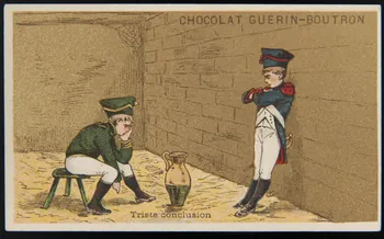 Testu & Massin ; Champenois et Compagnie carte réclame chromo Paris 1888-1889 1995.1.4326.6 Photo