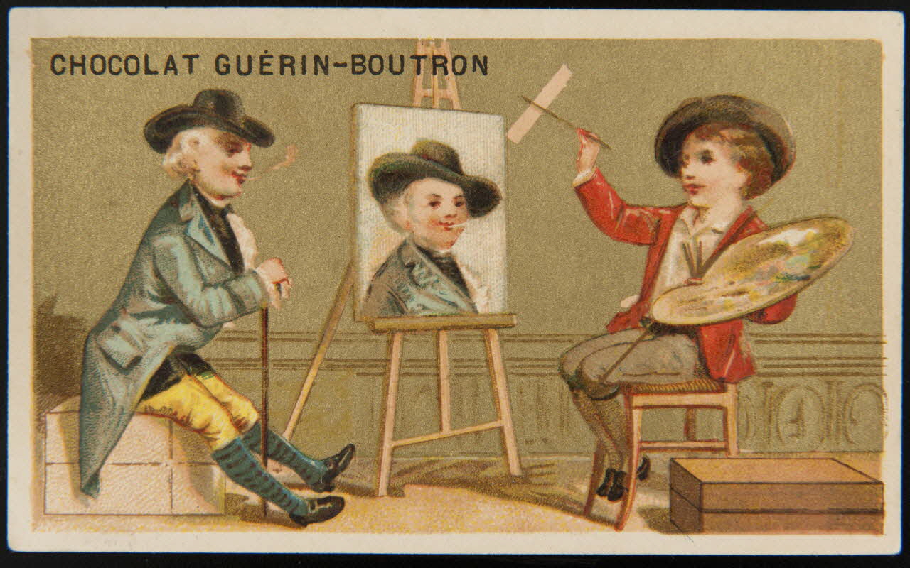 Testu & Massin ; Champenois et Compagnie carte réclame chromo Paris 1888-1889 1995.1.4327.3 Photo