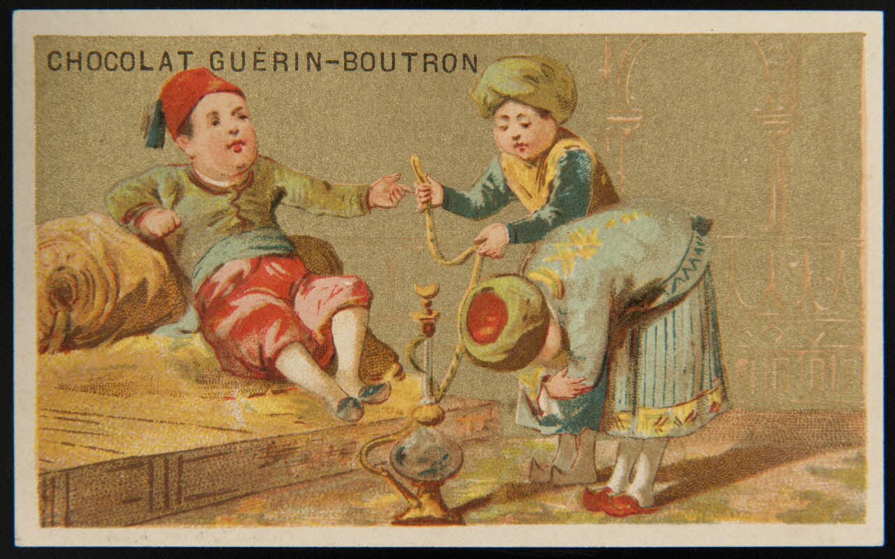 Testu & Massin ; Champenois et Compagnie carte réclame chromo Paris 1888-1889 1995.1.4327.4 Photo