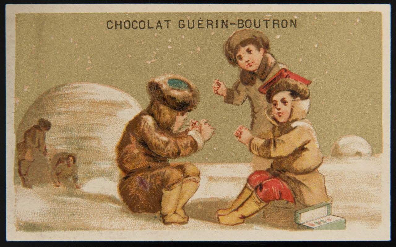 Testu & Massin ; Champenois et Compagnie carte réclame chromo Paris 1888-1889 1995.1.4327.5 Photo