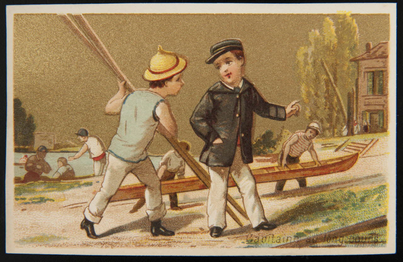 Testu & Massin carte réclame chromo Paris 1876-1903 1995.1.4328.2 Photo