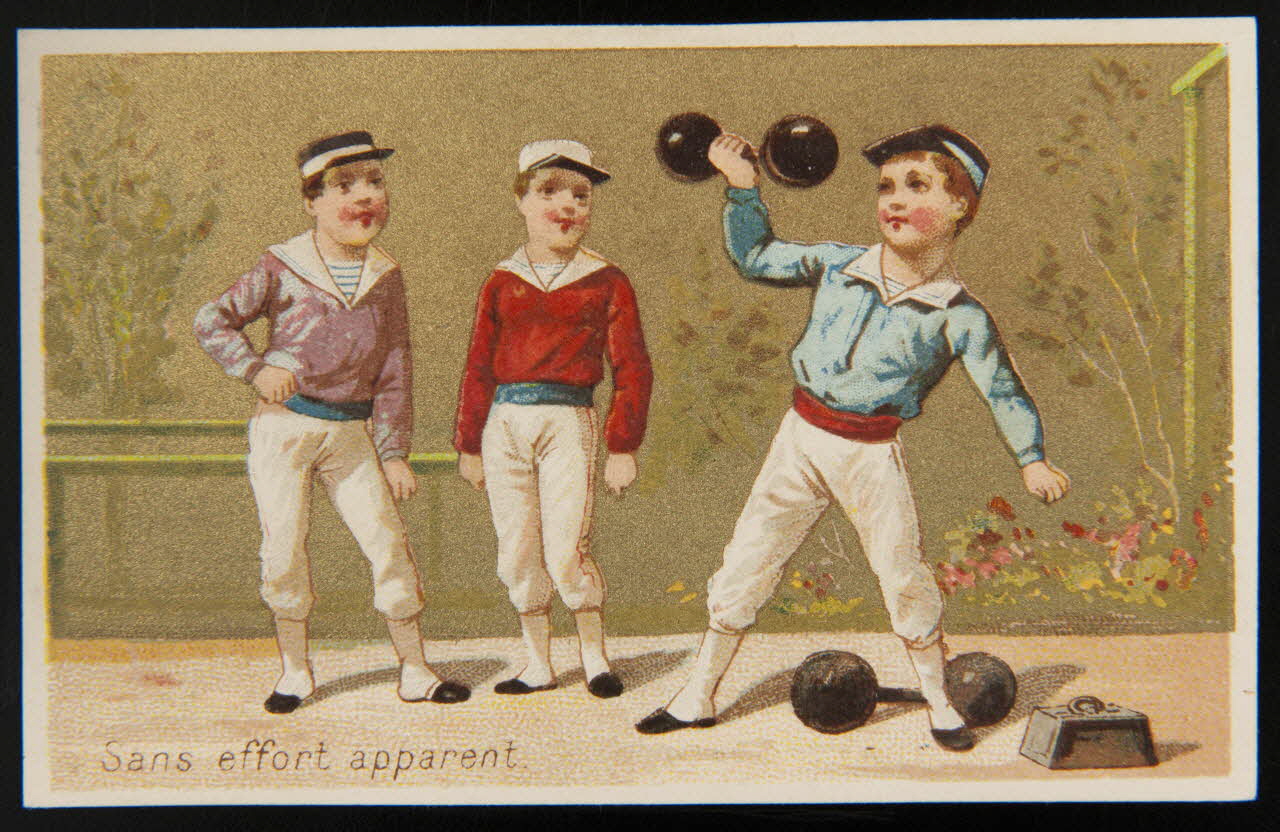 Testu & Massin carte réclame chromo Paris 1876-1903 1995.1.4328.4 Photo