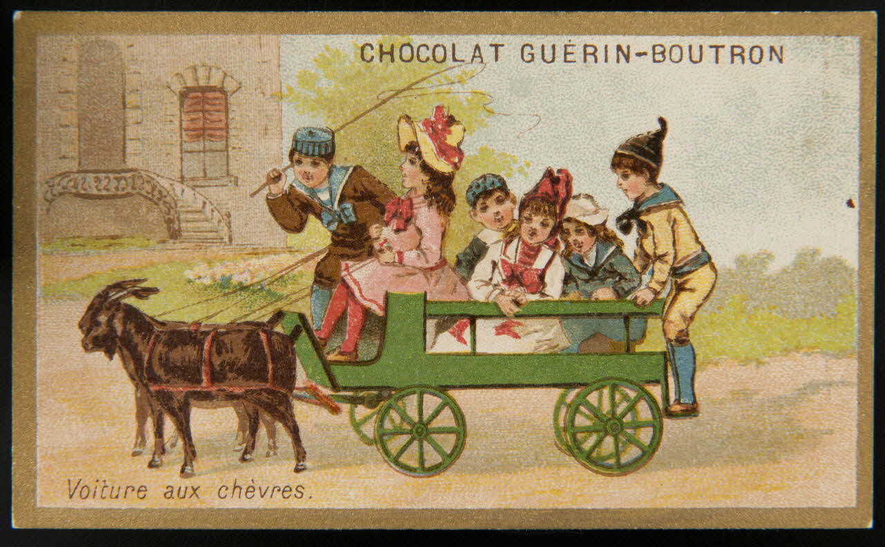 Testu & Massin ; Champenois et Compagnie carte réclame chromo Paris 1888-1889 1995.1.4331.6 Photo