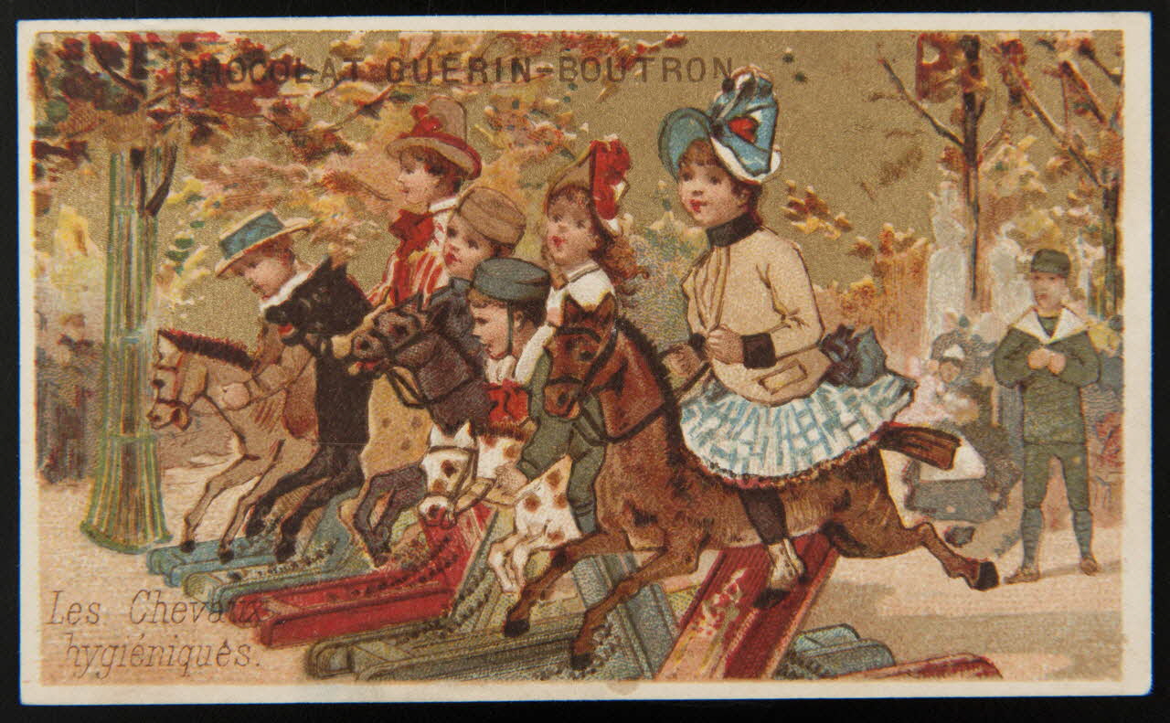 Testu & Massin ; Champenois et Compagnie carte réclame chromo Paris 1888-1889 1995.1.4333.1 Photo