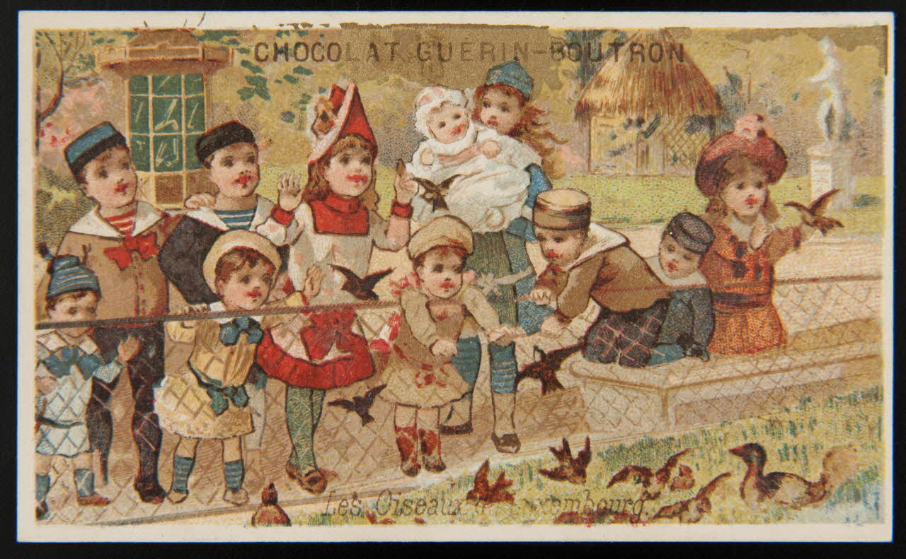 Testu & Massin ; Champenois et Compagnie carte réclame chromo Paris 1888-1889 1995.1.4333.2 Photo