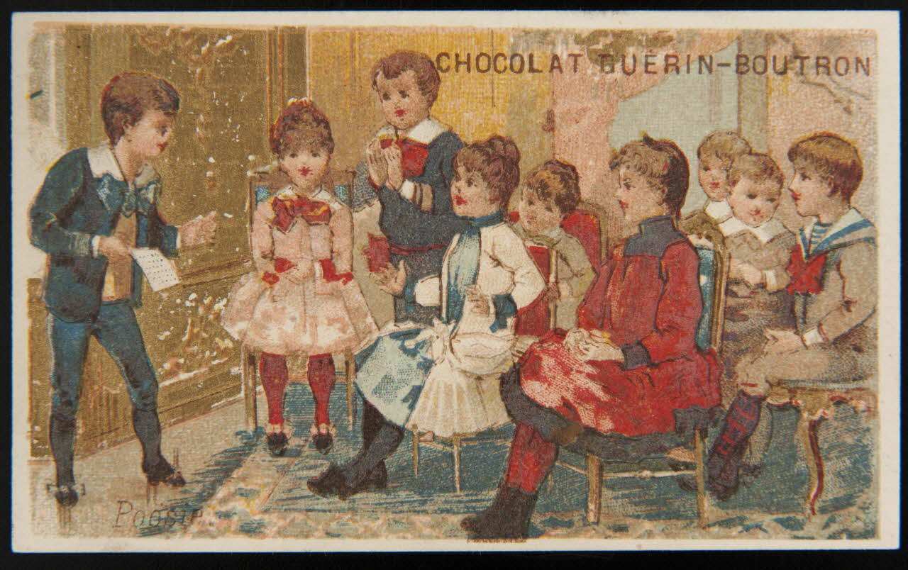 Testu & Massin ; Champenois et Compagnie carte réclame chromo Paris 1888-1889 1995.1.4333.4 Photo