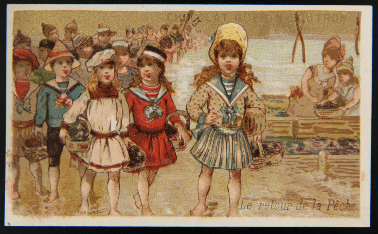 Testu & Massin ; Champenois et Compagnie carte réclame chromo Paris 1888-1889 1995.1.4333.5 Photo