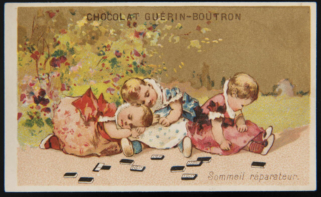 Testu & Massin ; Champenois et Compagnie carte réclame chromo Paris 1888-1889 1995.1.4335.4 Photo