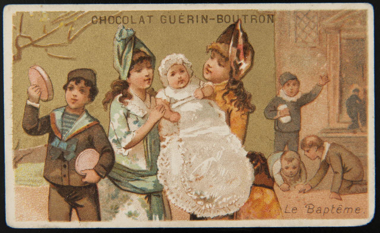 Testu & Massin ; Champenois et Compagnie carte réclame chromo Paris 1888-1889 1995.1.4336.1 Photo
