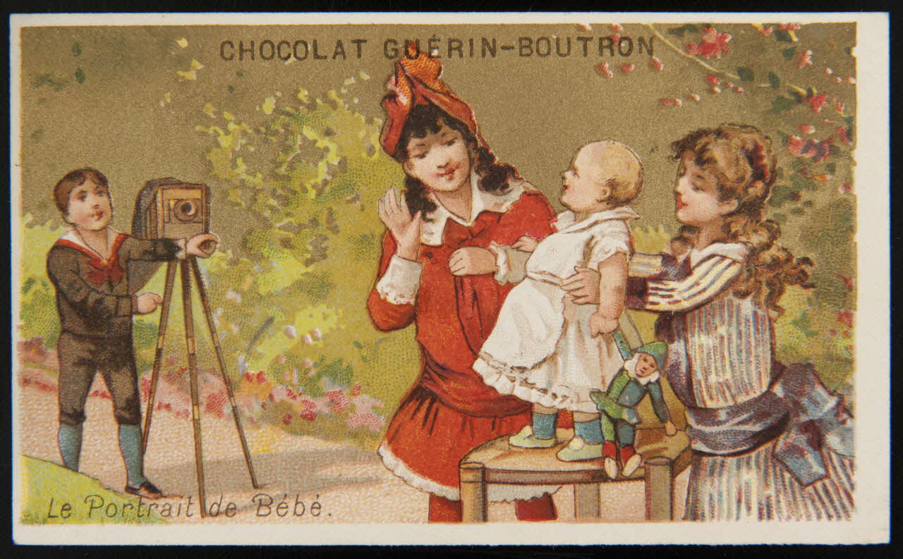 Testu & Massin ; Champenois et Compagnie carte réclame chromo Paris 1888-1889 1995.1.4336.2 Photo