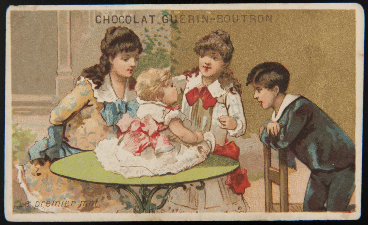 Testu & Massin ; Champenois et Compagnie carte réclame chromo Paris 1888-1889 1995.1.4336.3 Photo