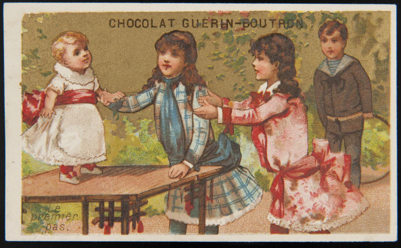 Testu & Massin ; Champenois et Compagnie carte réclame chromo Paris 1888-1889 1995.1.4336.4 Photo