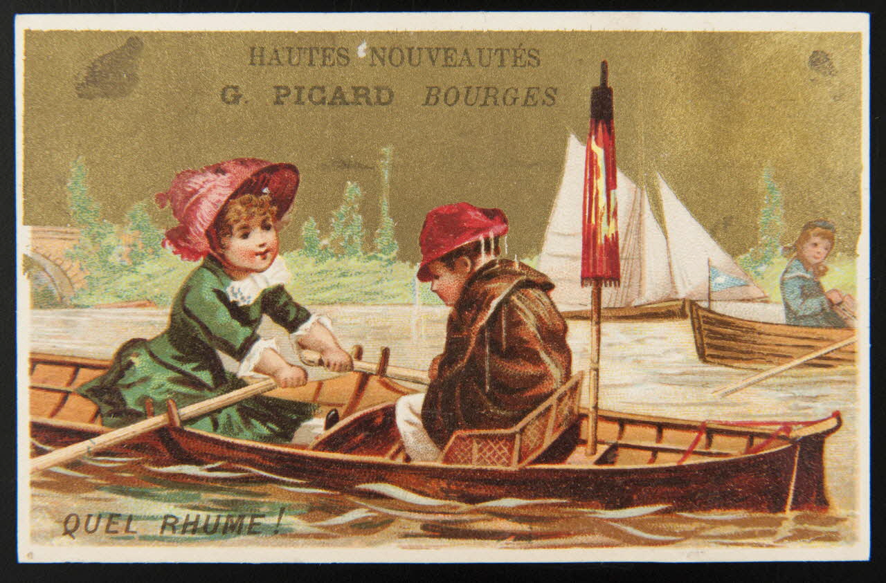 Testu & Massin carte réclame chromo Paris 1876-1878 1995.1.4339.1 Photo