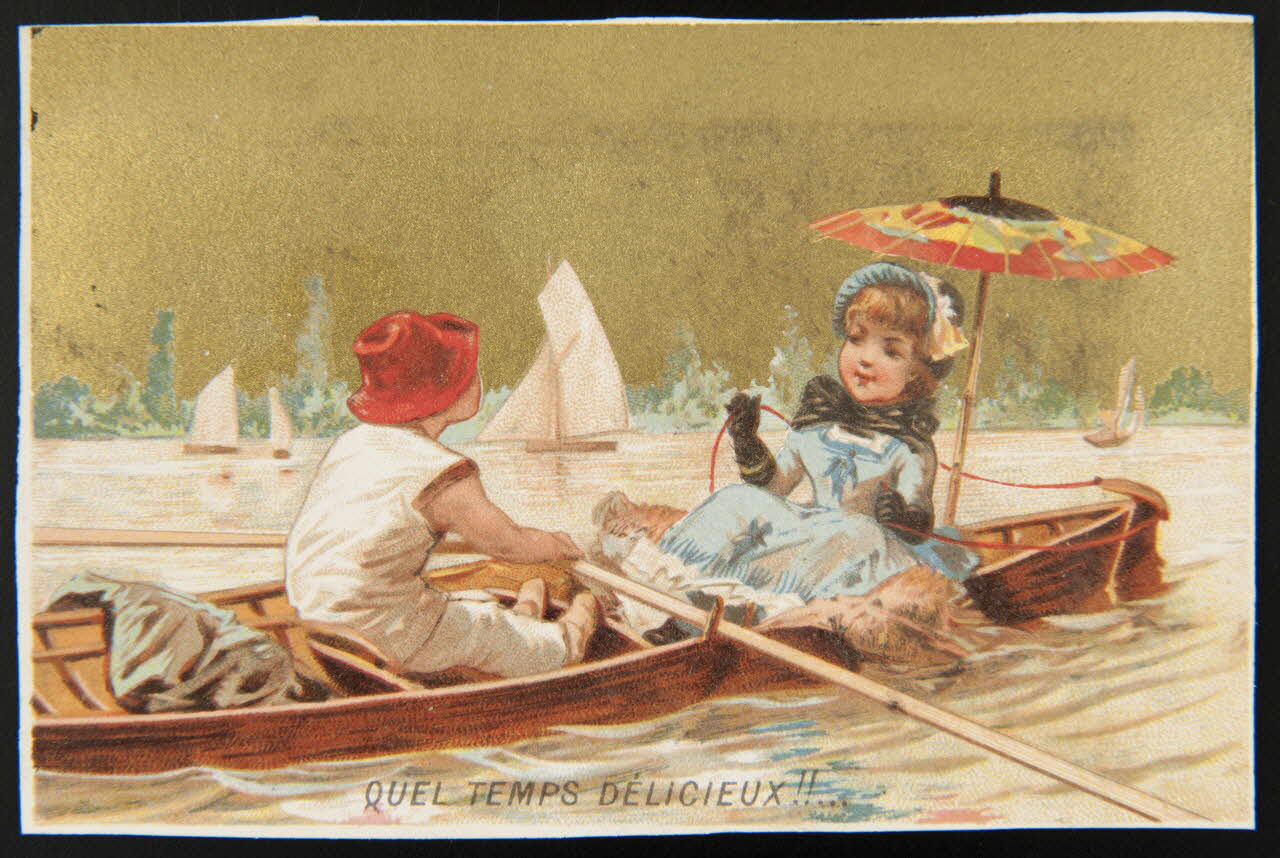 Testu & Massin carte réclame chromo Paris 1876-1903 1995.1.4339.3 Photo