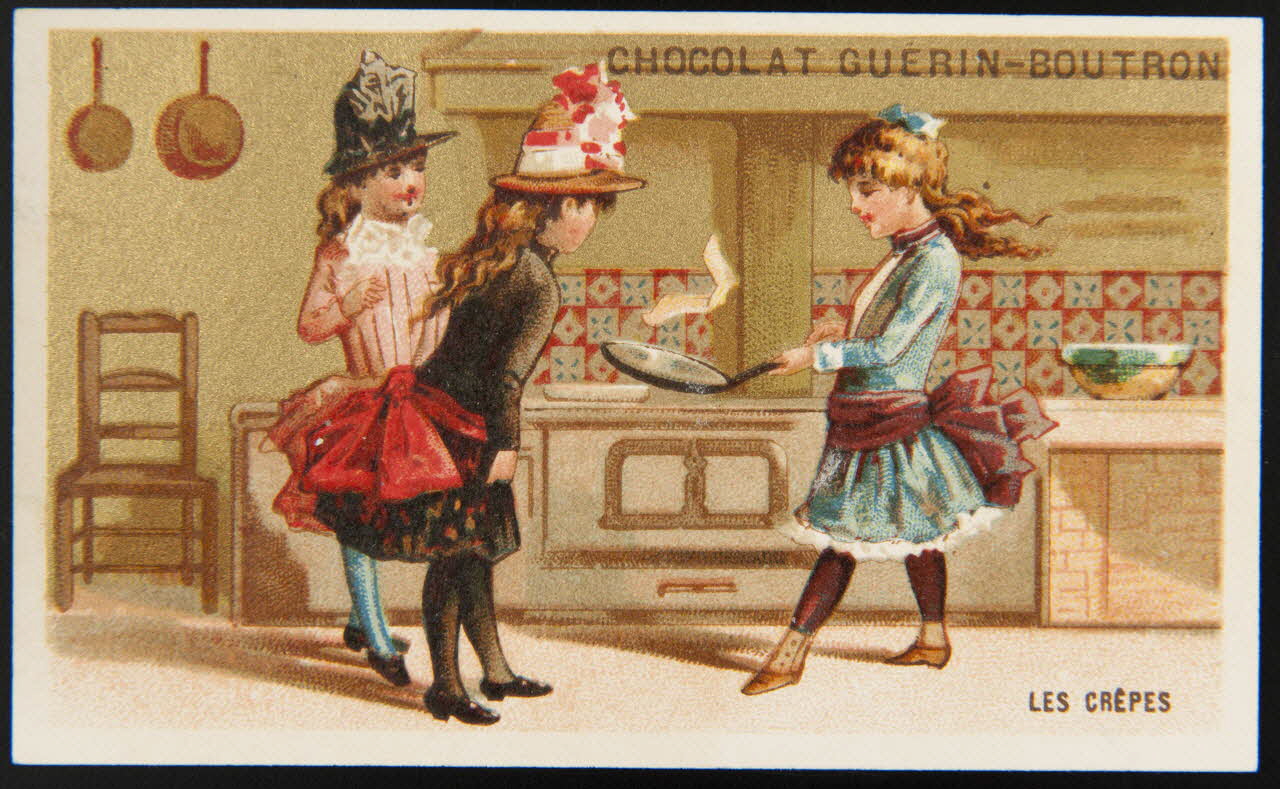 Testu & Massin ; Champenois et compagnie carte réclame chromo Paris 1888-1889 1995.1.4341.5 Photo