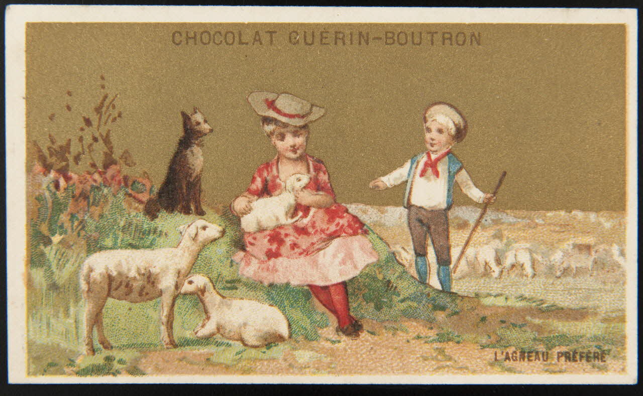 Testu & Massin ; Champenois et compagnie carte réclame chromo Paris 1888-1889 1995.1.4342.1 Photo