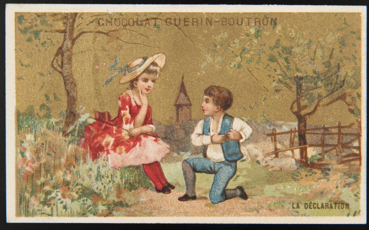Testu & Massin ; Champenois et compagnie carte réclame chromo Paris 1888-1889 1995.1.4342.4 Photo