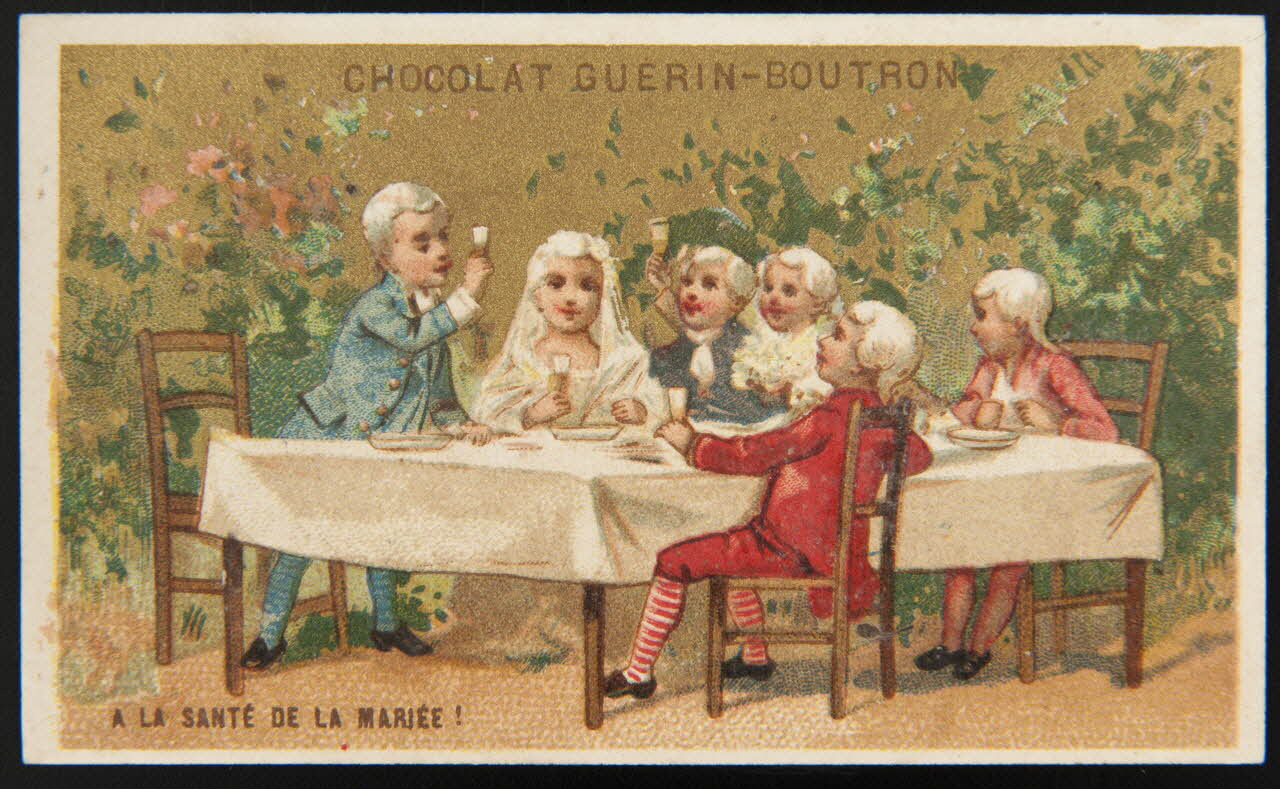 Testu & Massin ; Champenois et compagnie carte réclame chromo Paris 1888-1889 1995.1.4342.6 Photo