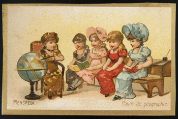 Testu & Massin carte réclame chromo Paris 1876-1903 1995.1.4343.3 Photo