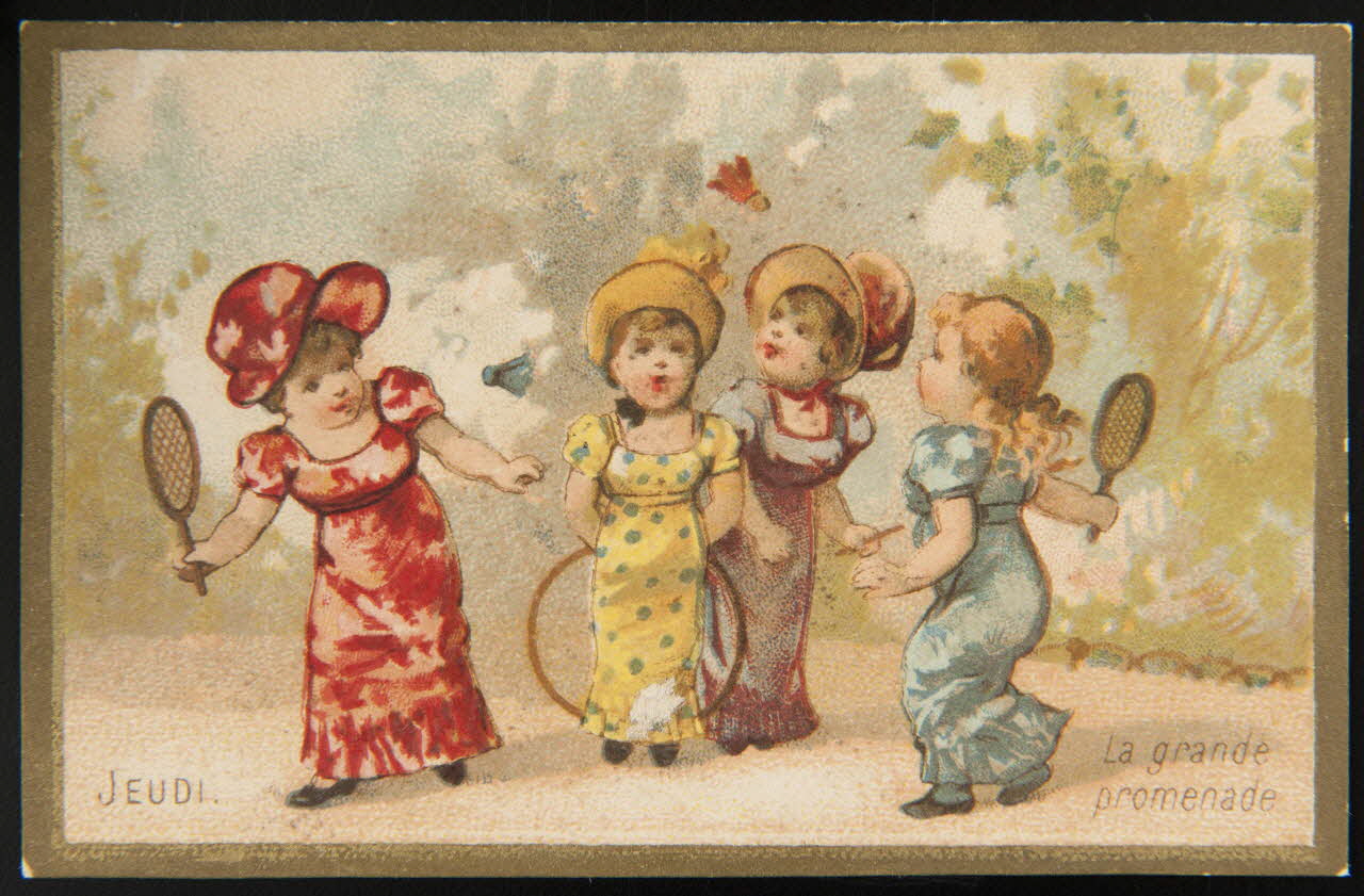 Testu & Massin carte réclame chromo Paris 1876-1903 1995.1.4343.4 Photo