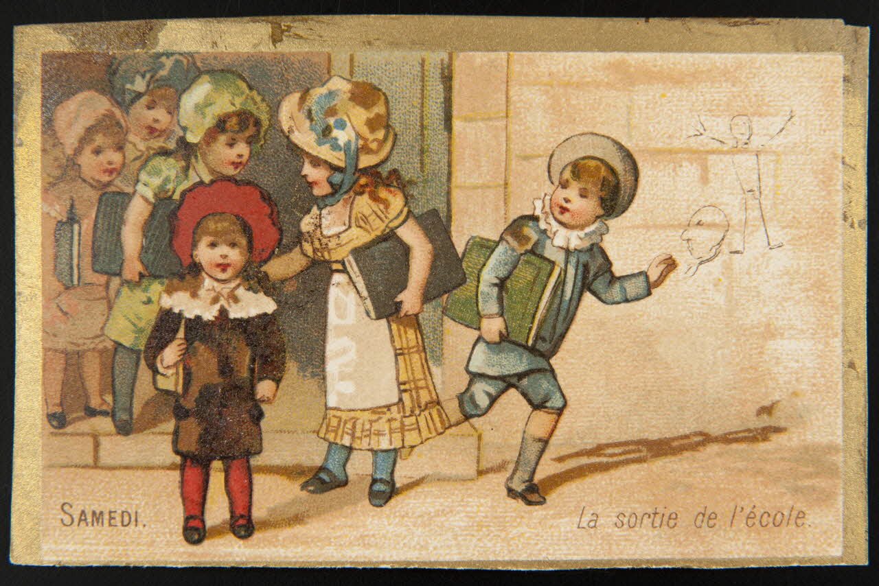 Testu & Massin carte réclame chromo Paris 1876-1903 1995.1.4343.6 Photo
