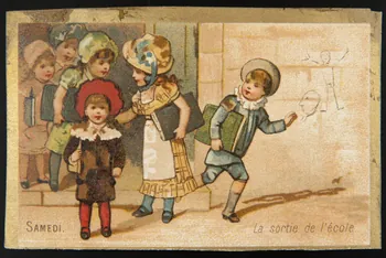 Testu & Massin carte réclame chromo Paris 1876-1903 1995.1.4343.6 Photo