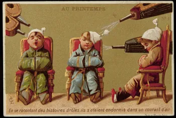 Testu & Massin ; Champenois et compagnie, successeurs (imp carte réclame chromo Paris 1879-1886 1995.1.4345.1 Photo