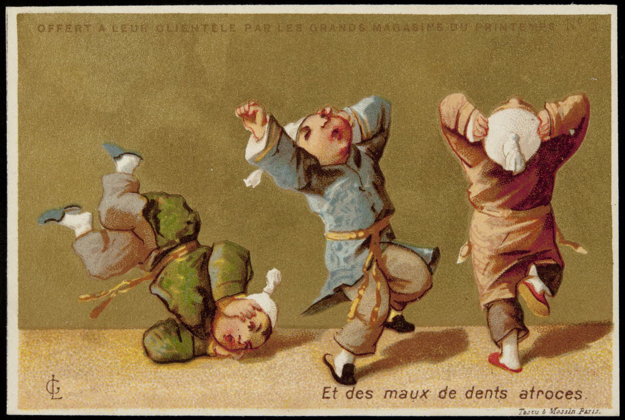 Testu & Massin ; Champenois et compagnie, successeurs (imp carte réclame chromo Paris 1879-1886 1995.1.4345.2 Photo