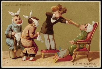 Testu & Massin ; Champenois et compagnie, successeurs (imp carte réclame chromo Paris 1879-1886 1995.1.4345.4 Photo