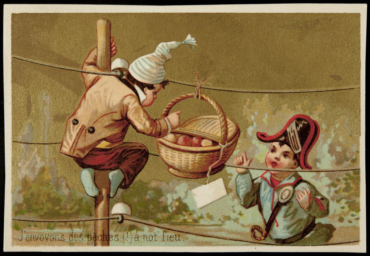 Testu & Massin carte réclame chromo Paris 1876-1903 1995.1.4346.1 Photo