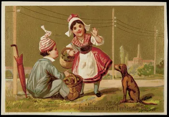Testu & Massin carte réclame chromo Paris 1876-1903 1995.1.4346.2 Photo