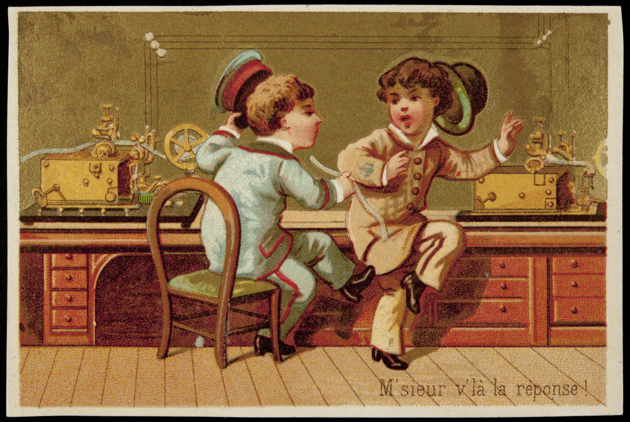 Testu & Massin carte réclame chromo Paris 1876-1903 1995.1.4346.3 Photo