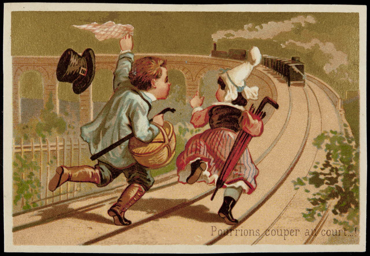 Testu & Massin carte réclame chromo Paris 1876-1903 1995.1.4346.6 Photo