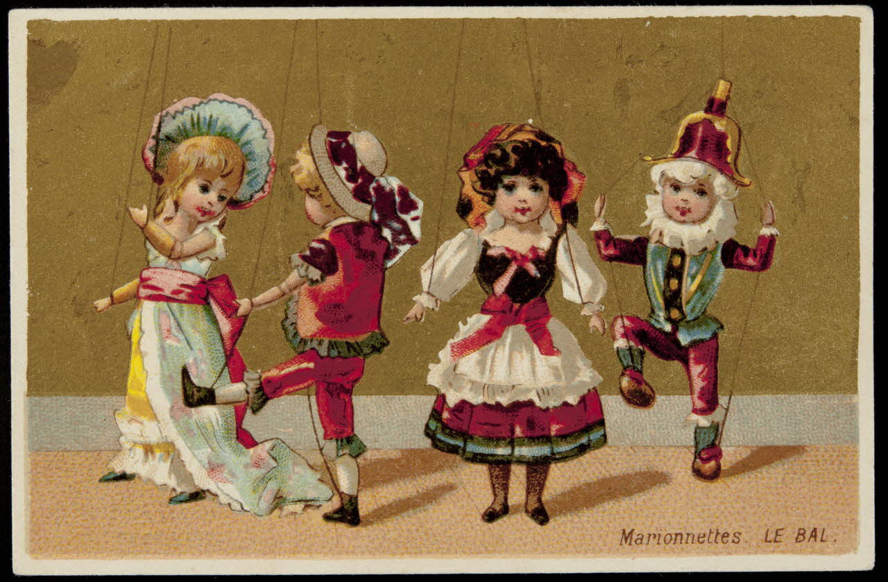 Testu & Massin carte réclame chromo Paris 1876-1903 1995.1.4348.3 Photo