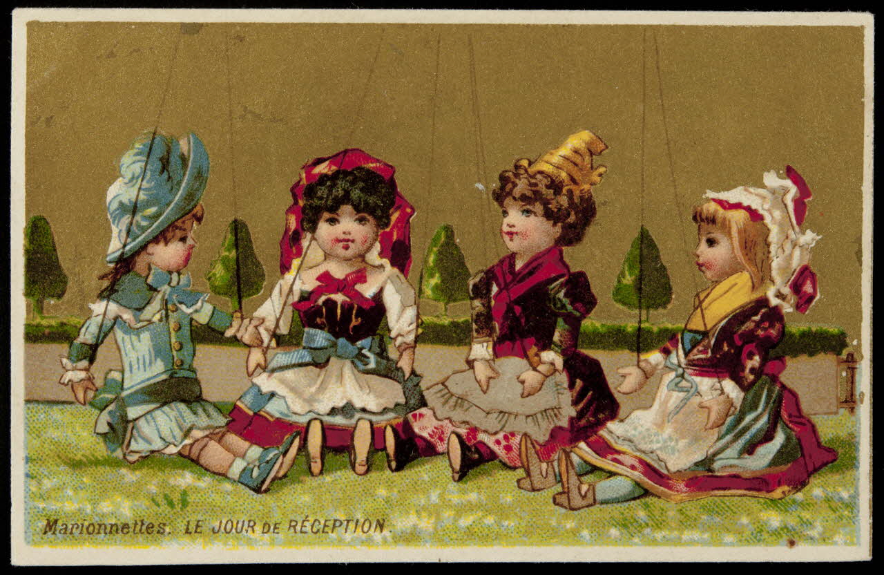 Testu & Massin carte réclame chromo Paris 1876-1903 1995.1.4348.4 Photo