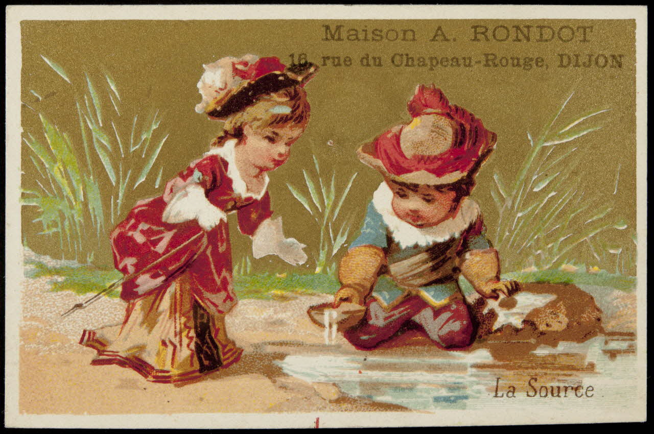 Testu & Massin carte réclame chromo Paris 1876-1903 1995.1.4349.3 Photo