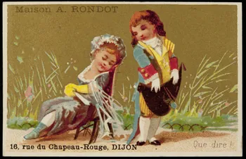 Testu & Massin carte réclame chromo Paris 1876-1903 1995.1.4349.4 Photo