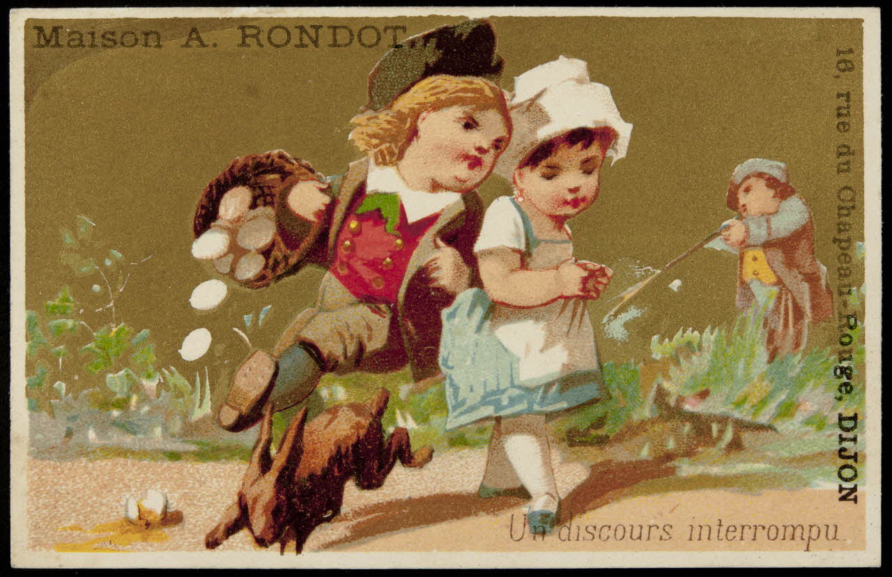 Testu & Massin carte réclame chromo Paris 1876-1903 1995.1.4349.5 Photo