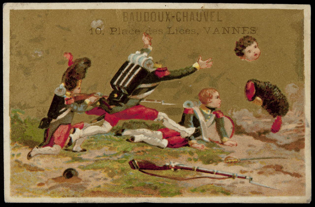 Testu & Massin carte réclame chromo Paris 1876-1878 1995.1.4350.1 Photo