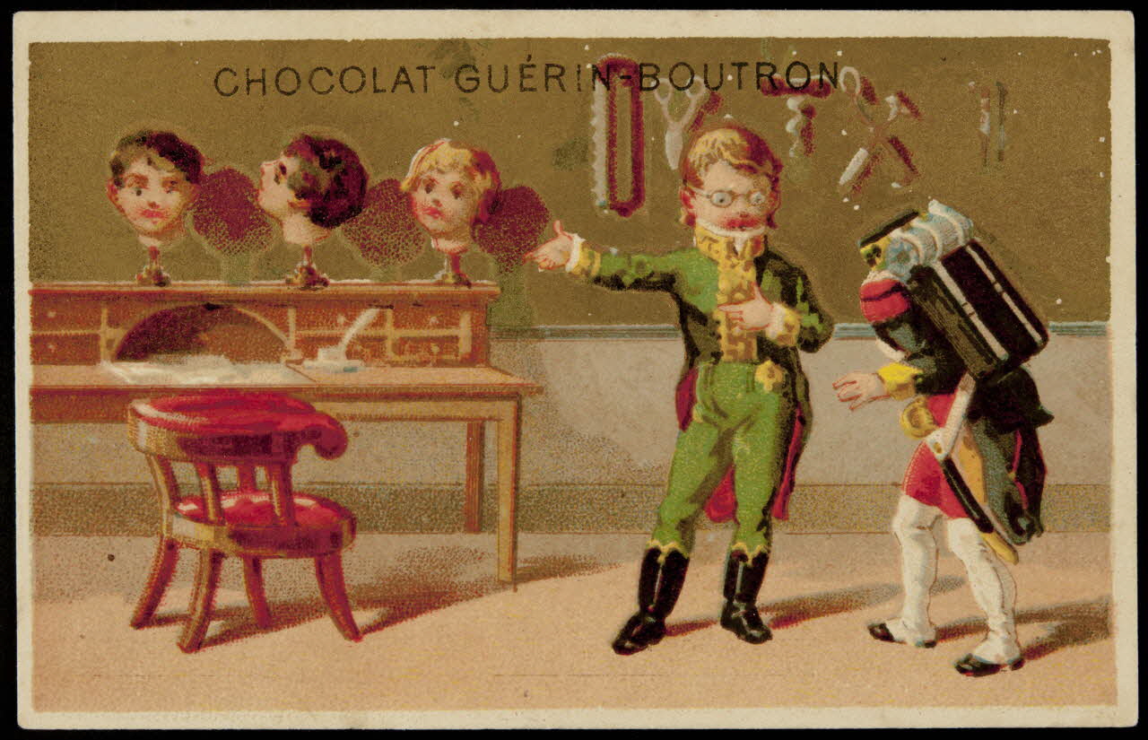 Testu & Massin carte réclame chromo Paris 1876-1878 1995.1.4350.3 Photo
