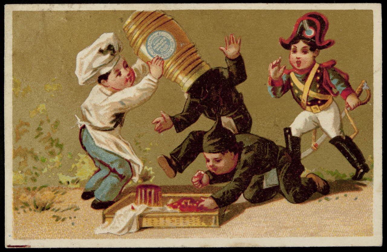 Testu & Massin carte réclame chromo Paris 1876-1903 1995.1.4352.1 Photo